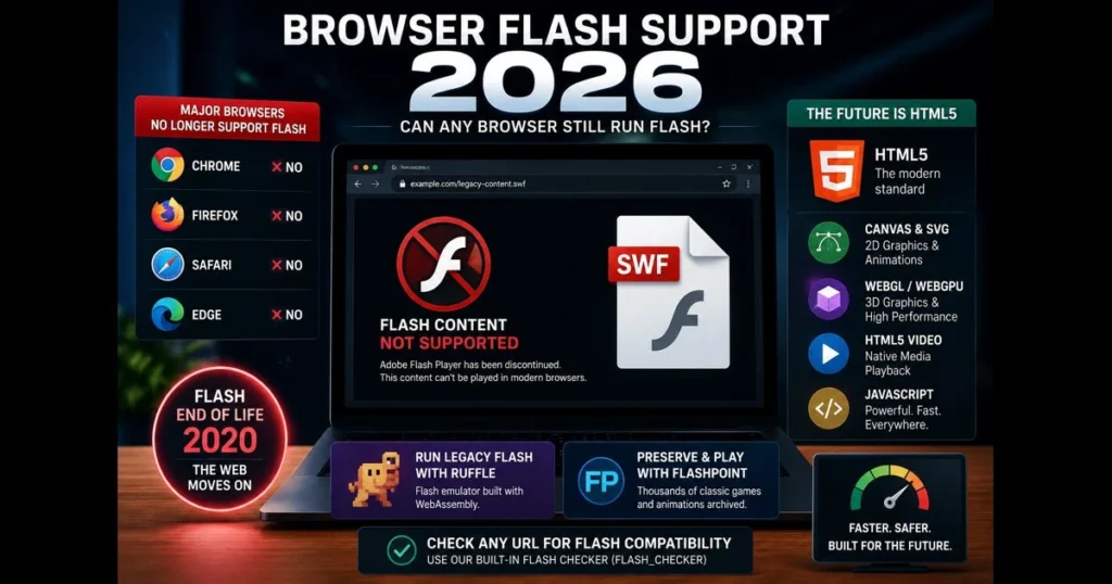 browser flash support 2026