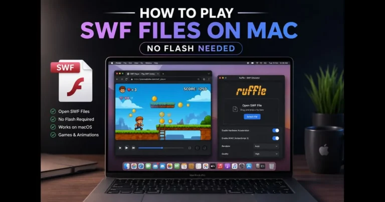 play swf on mac