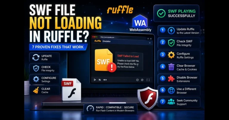 swf not loading ruffle