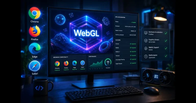 enable webgl