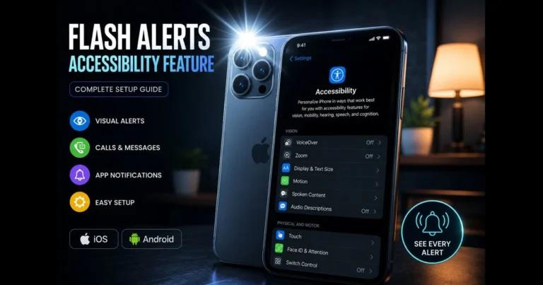 flash alerts accessibility